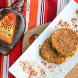 Pumpkin Oatmeal Pancakes