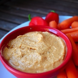 Roasted Red Pepper Hummus