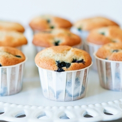 Blueberry Coffee Cake Muffins