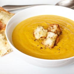 Curried Butternut Squash Soup