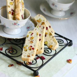 Pistachio Cranberry Biscotti