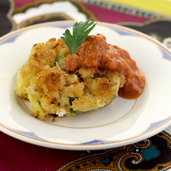 Breaded Macaroni Pasta Patties