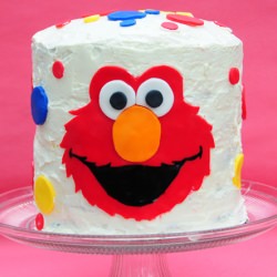 Elmo Cake