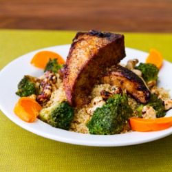 Tofu Broccoli Couscous Bowl