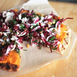 BBQ Butternut & Raddichio Pizza