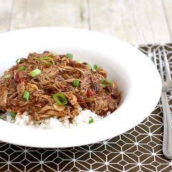 Slow Cooker Mole Chicken Chili