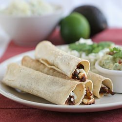 Chipotle Beef Baked Taquitos