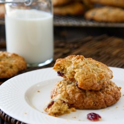 Oat Cranberry Cookies