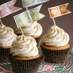 Pumpkin Brown Butter Cupcakes