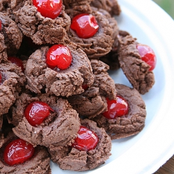 Cherry Chocolate Cookies