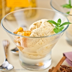 Roasted Pineapple Ice Cream