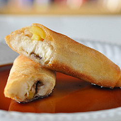 Banana and Jackfruit Spring Roll