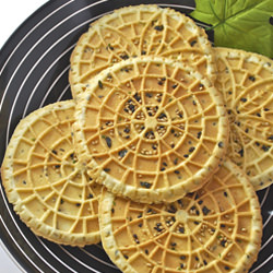 Furikake Pizzelles