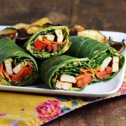 Superbly Stuffed Collard Wraps