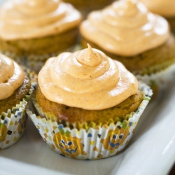 Spiced Pumpkin Cupcakes