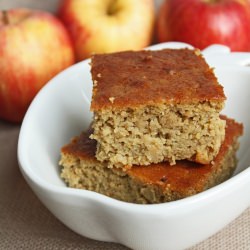 Apple & Garbanzo Bean Cake