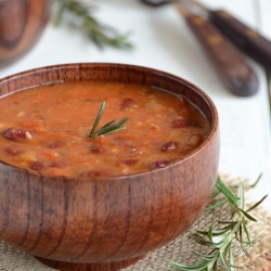 Rosemary Red Bean Soup