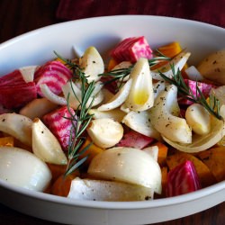 Roasting Autumn Root Vegetables