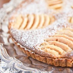 Pear & Honey Frangipane Tart