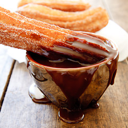 Churros with Chocolate