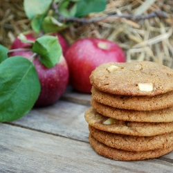 Apple Molasses Cookies