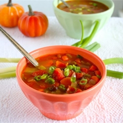 Pumpkin Black Bean Soup