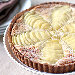 French Pear and Almond Tart