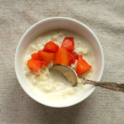 Rice Pudding w/ Quince