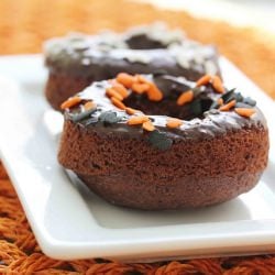 Baked Chocolated Donuts