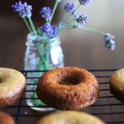 Baked Apple Cider (mini) Doughnuts