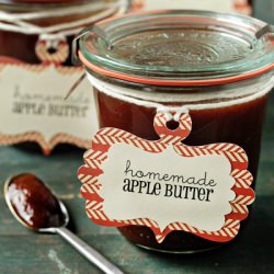 Slow Cooker Apple Butter