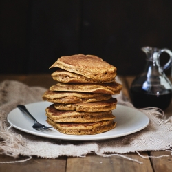 Whole Wheat Pumpkin Pancakes