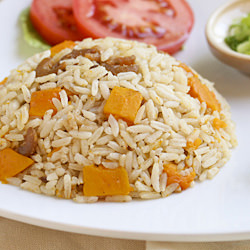 Spiced Rice and Squash