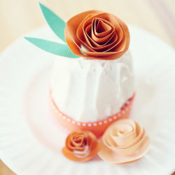 DIY Rosette Cake