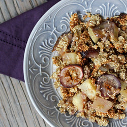 Fig & Apple Quinoa Crisp