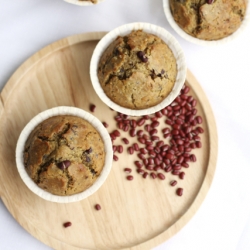 Red Bean Quinoa Muffins