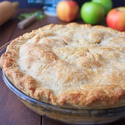 Apple Pie with Butter Crust