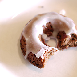 Baked Chocolate Doughnuts