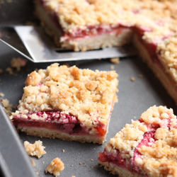 Plum Crumble Bars