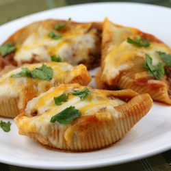 Enchilada Stuffed Shells