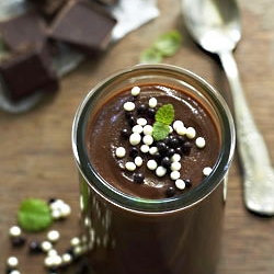 Dark Chocolate Orange Pudding