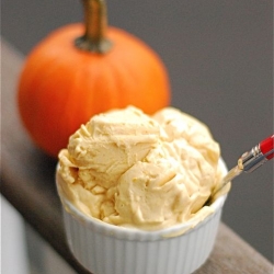 Pumpkin Frozen Yogurt