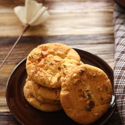 Whole Wheat Eggless Cookies