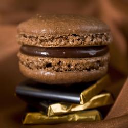 Chocolate Macarons