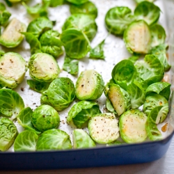 Fish Roasted Brussels Sprouts