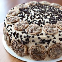 Chocolate Chip Cookie Dough Cake