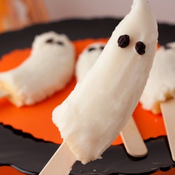 Sugar-free “Boo”nana Pops