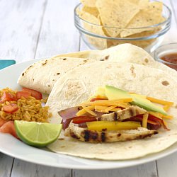 Grilled Chicken Fajitas