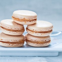 Pink Salted Caramel Macarons