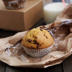 Pumpkin Chocolate Chip Muffins